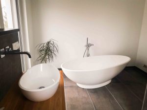 Freistehende Badewanne